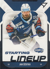 Ščotka Jan 22-23 Tipsport Extraliga Starting Lineup #SL-63
