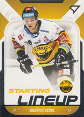 Abdul Jindřich 22-23 Tipsport Extraliga Starting Lineup #SL-76