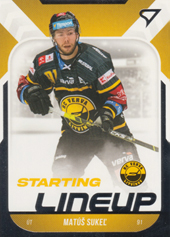 Sukeľ Matúš 22-23 Tipsport Extraliga Starting Lineup #SL-77