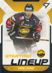 Kudrna Andrej 22-23 Tipsport Extraliga Starting Lineup #SL-78