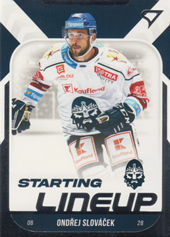Slováček Ondřej 22-23 Tipsport Extraliga Starting Lineup #SL-81