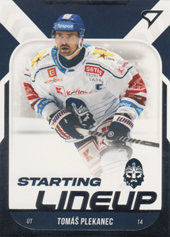 Plekanec Tomáš 22-23 Tipsport Extraliga Starting Lineup #SL-83
