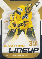 Čechmánek Roman 22-23 Tipsport Extraliga Starting Lineup #SL-85