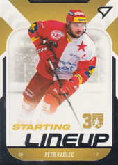 Kadlec Petr 22-23 Tipsport Extraliga Starting Lineup #SL-86