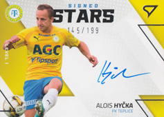 Hyčka Alois 22-23 Fortuna Liga Signed Stars Level 1 #SL1-AH