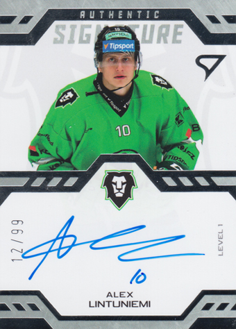 Lintuniemi Alex 24-25 Tipsport Extraliga Authentic Signature Level 1 #SL1-AL