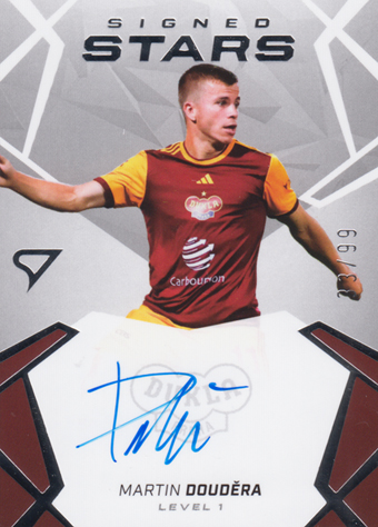 Douděra Martin 24-25 Chance Liga Signed Stars Level 1 #SL1-DO