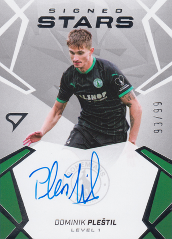 Pleštil Dominik 24-25 Chance Liga Signed Stars Level 1 #SL1-DP