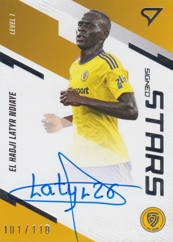 Ndiaye El Hadji Latyr 23-24 Fortuna Liga Signed Stars Level 1 #SL1-EN