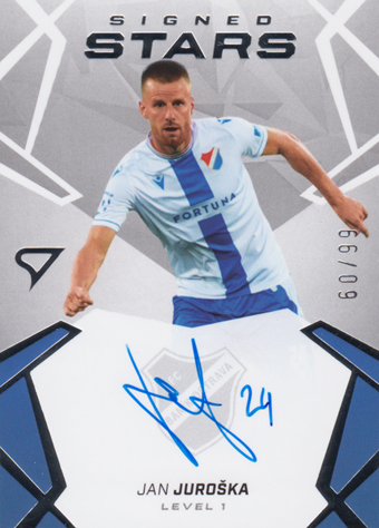 Juroška Jan 24-25 Chance Liga Signed Stars Level 1 #SL1-JJ