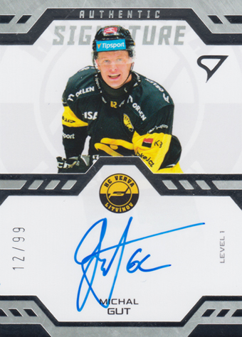 Gut Michal 24-25 Tipsport Extraliga Authentic Signature Level 1 #SL1-MG