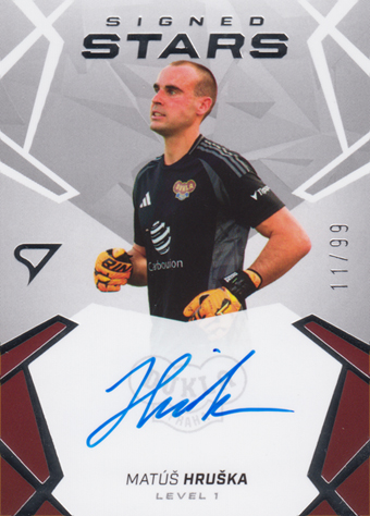 Hruška Matúš 24-25 Chance Liga Signed Stars Level 1 #SL1-MH