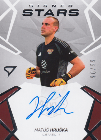 Hruška Matúš 24-25 Chance Liga Signed Stars Level 1 #SL1-MH