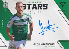 Kratochvíl Miloš 22-23 Fortuna Liga Signed Stars Level 1 #SL1-MK