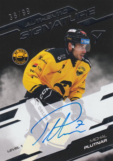 Plutnar Michal 25-26 Tipsport Extraliga Authentic Signature Level 1 #SL1-MP