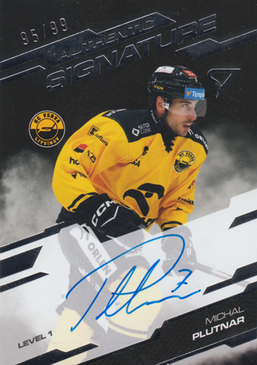 Plutnar Michal 25-26 Tipsport Extraliga Authentic Signature Level 1 #SL1-MP