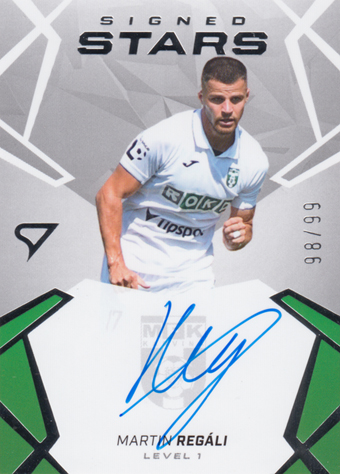 Regáli Martin 24-25 Chance Liga Signed Stars Level 1 #SL1-MR