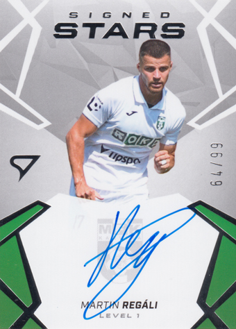 Regáli Martin 24-25 Chance Liga Signed Stars Level 1 #SL1-MR