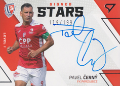 Černý Pavel 22-23 Fortuna Liga Signed Stars Level 1 #SL1-PC