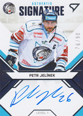 Jelínek Petr 21-22 Tipsport Extraliga Signed Stars Level 1 #SL1-PJ
