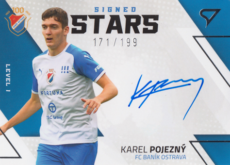 Pojezný Karel 22-23 Fortuna Liga Signed Stars Level 1 #SL1-PO