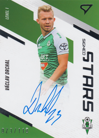 Drchal Václav 23-24 Fortuna Liga Signed Stars Level 1 #SL1-VD