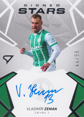 Zeman Vladimír 24-25 Chance Liga Signed Stars Level 1 #SL1-VZ