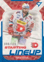 Kousal Robert 22-23 Tipsport Extraliga Starting Lineup 1st Period #SL-36