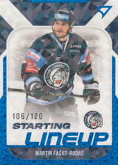 Faško-Rudáš Martin 22-23 Tipsport Extraliga Starting Lineup 1st Period #SL-40