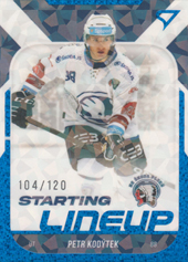 Kodýtek Petr 22-23 Tipsport Extraliga Starting Lineup 1st Period #SL-53