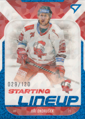 Ondrušek Jiří 22-23 Tipsport Extraliga Starting Lineup 1st Period #SL-57
