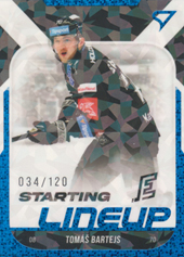 Bartejs Tomáš 22-23 Tipsport Extraliga Starting Lineup 1st Period #SL-69