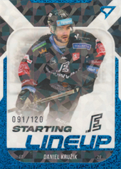 Kružík Daniel 22-23 Tipsport Extraliga Starting Lineup 1st Period #SL-70