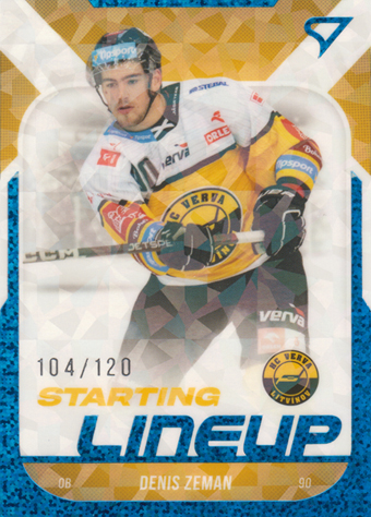 Zeman Denis 22-23 Tipsport Extraliga Starting Lineup 1st Period #SL-74