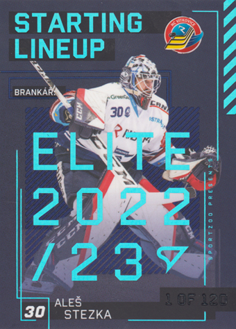 Stezka Aleš 23-24 Tipsport Extraliga Starting Lineup 1st Period #SL-85