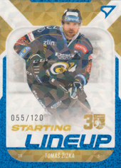 Žižka Tomáš 22-23 Tipsport Extraliga Starting Lineup 1st Period #SL-87