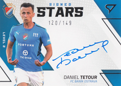 Tetour Daniel 22-23 Fortuna Liga Signed Stars Level 2 #SL2-DT