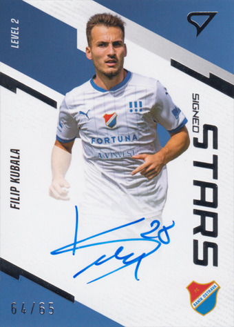 Kubala Filip 23-24 Fortuna Liga Signed Stars Level 2 #SL2-FK