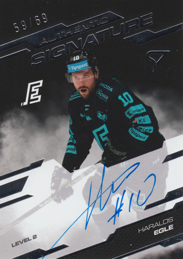 Egle Haralds 25-26 Tipsport Extraliga Authentic Signature Level 2 #SL2-HE