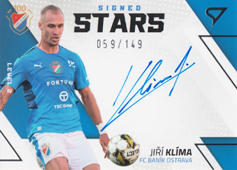 Klíma Jiří 22-23 Fortuna Liga Signed Stars Level 2 #SL2-KL