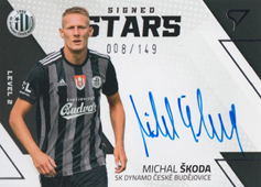 Škoda Michal 22-23 Fortuna Liga Signed Stars Level 2 #SL2-MS