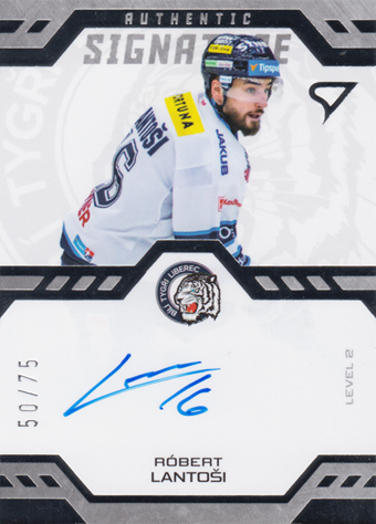 Lantoši Róbert 24-25 Tipsport Extraliga Authentic Signature Level 2 #SL2-RL
