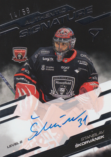 Škorvánek Stanislav 25-26 Tipsport Extraliga Authentic Signature Level 2 #SL2-SS