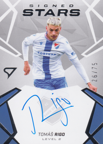 Rigo Tomáš 24-25 Chance Liga Signed Stars Level 2 #SL2-TR