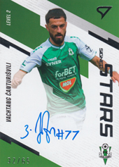 Tchanturishvili Vakhtang 23-24 Fortuna Liga Signed Stars Level 2 #SL2-VC