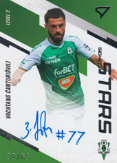 Tchanturishvili Vakhtang 23-24 Fortuna Liga Signed Stars Level 2 #SL2-VC