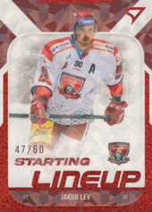 Lev Jakub 22-23 Tipsport Extraliga Starting Lineup 2nd Period #SL-29