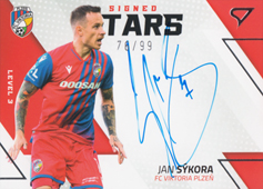 Sýkora Jan 22-23 Fortuna Liga Signed Stars Level 3 #SL3-SY