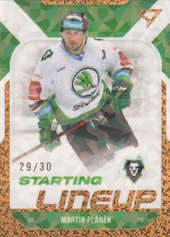 Pláněk Martin 22-23 Tipsport Extraliga Starting Lineup 3rd Period #SL-20