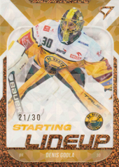 Godla Denis 22-23 Tipsport Extraliga Starting Lineup 3rd Period #SL-73